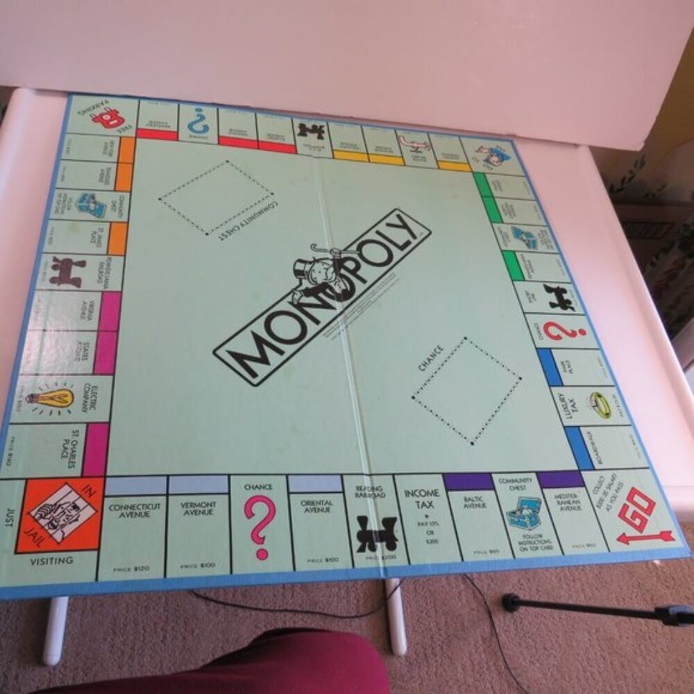 Monopoly Game with all pieces 1985 Parker Brothers [Complete]